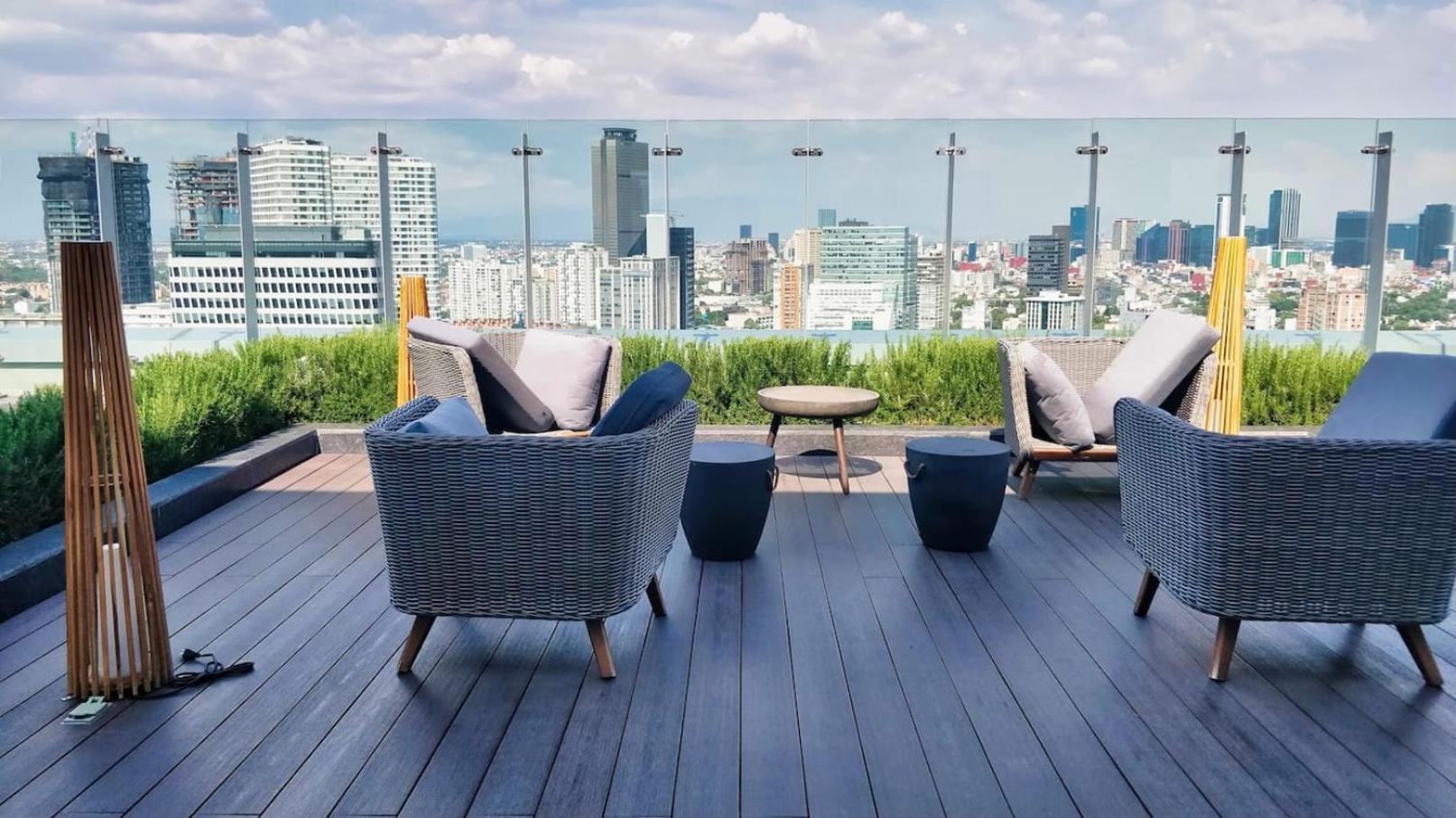 Luxurious High-Rise Hs Wifi, Amazing City Views 멕시코 시 외부 사진